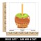 Water Bottle Sticker Set Caramel Apple Dessert Candy Food Peanuts Cute Waterproof Vinyl Stickers Pack Decal, Skateboard, Laptop, Car, Window, Bumper - 5 Pack